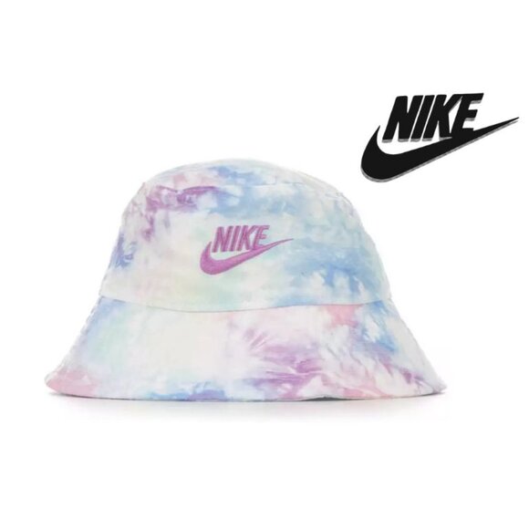 Nike Other - ☀️NEW Nike Futura Unisex Tie Dye Violet Shock Bucket Hat 12-24 Months